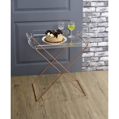 Cercie Clear Acrylic Tray Table