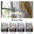 Linen Blended Textured Semi-Sheer Grommet Curtains - 37"/52" Widths Semi-Private & Light-Filtering Linen-Style Panels for Bedroom -299404364-299404347