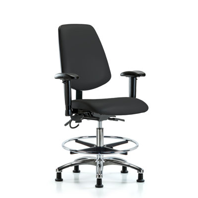 Symple Stuff Leonardo Polyurethane Drafting Chair