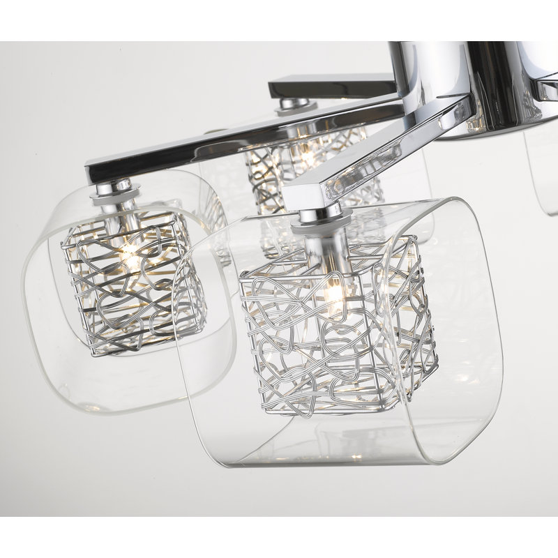 Kidsgrove Flush Mount, Chrome