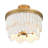 Briscade 18" 6-light Semi Flush