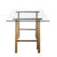 Brady Glass Writing Desk Executive Desk-1101111473-1101111478