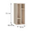 Rydar 72.1cm H x 30cm W Standard Bookcase-124889408