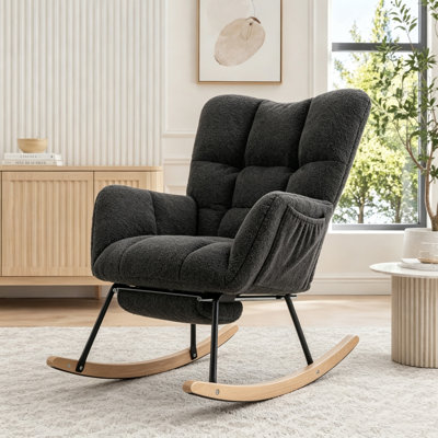 Chaise berçante Teddy