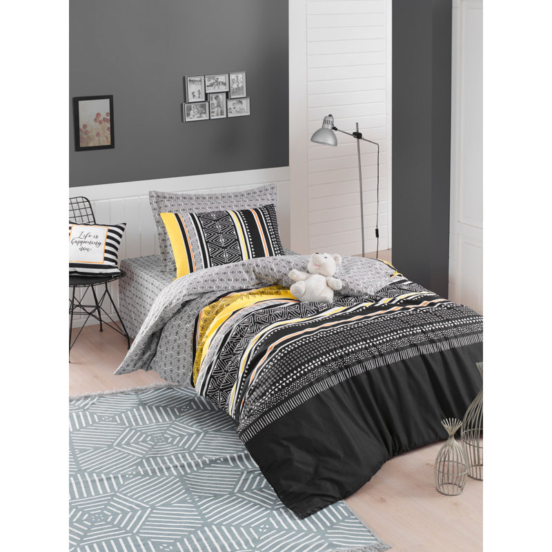 Ensemble de housse de couette Bontemps, Housse de couette 63 "x 87" + 1 taie d'oreiller st