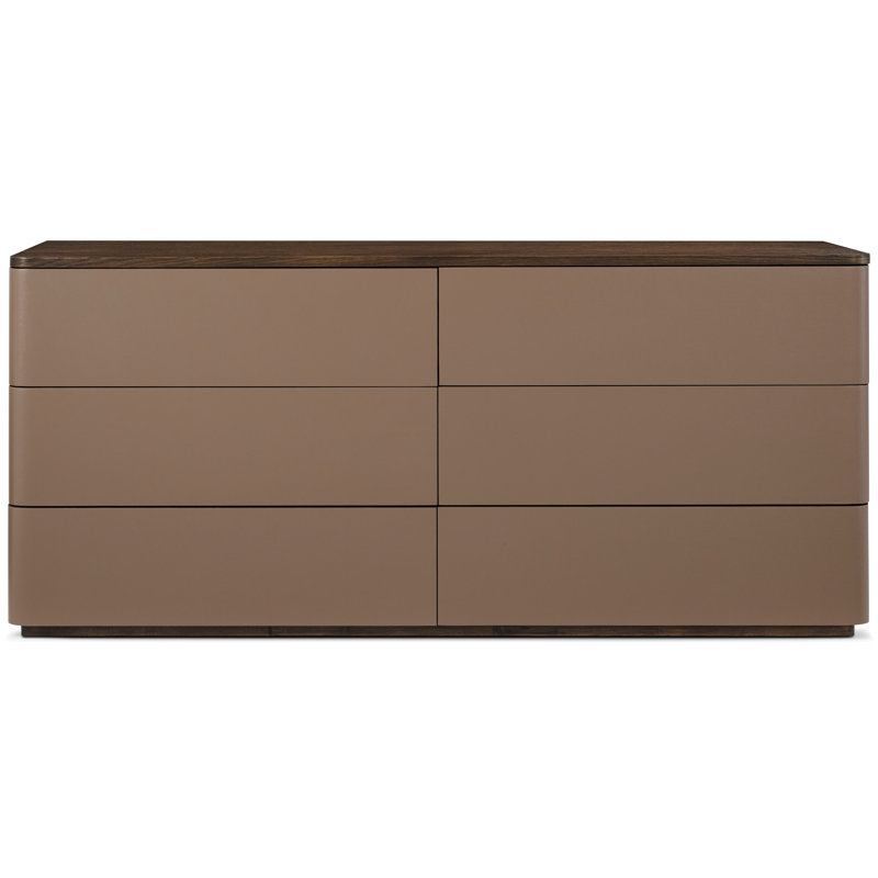 Commode 6 tiroirs Séoul II, Brown