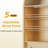 Modern Arched Cabinet with Glass Doors-767762430