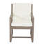 Ensemble de chaises d'extérieur Ensemble de chaises pour l'extérieur, jardin, bois brun noir et coussin beige-130134008