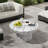 Faux Marble Coffee Table