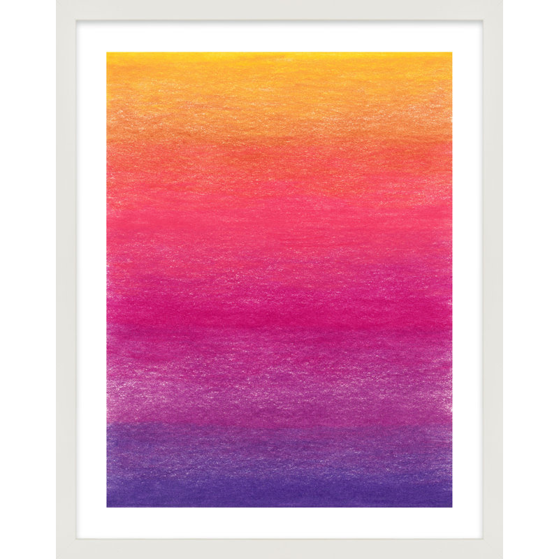 Tie-Dye Sunrise Painting by Katy Montica, White, 20" W x 25" H