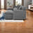 Comfortable Modular Sectionals, Chenille Oversized U-shaped Sofa For Home