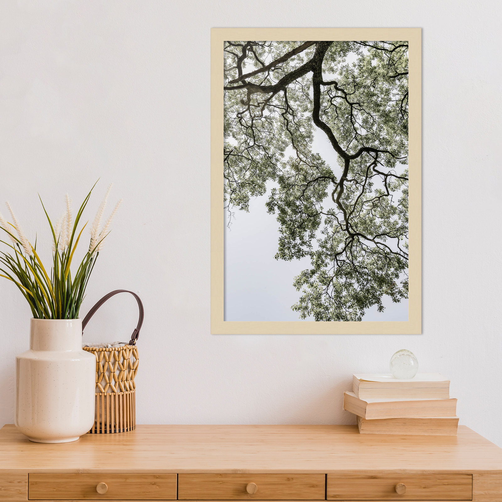 Pleasantville "Coastal Forest" Print, Brown, 21" H x 15" W