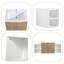 Ensemble de meuble-lavabo mural simple 48 po avec lavabo en résine Acorn et deux petites tablettes de rangement-1796464839-1796464840