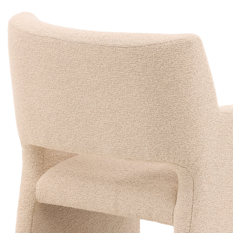 Larson Upholstered Dining Chair, Sand