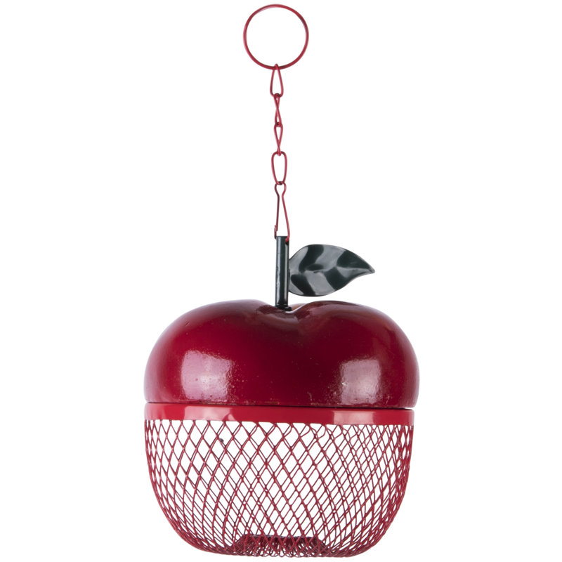 Filebrook Metal Hanging Decorative Bird Feeder