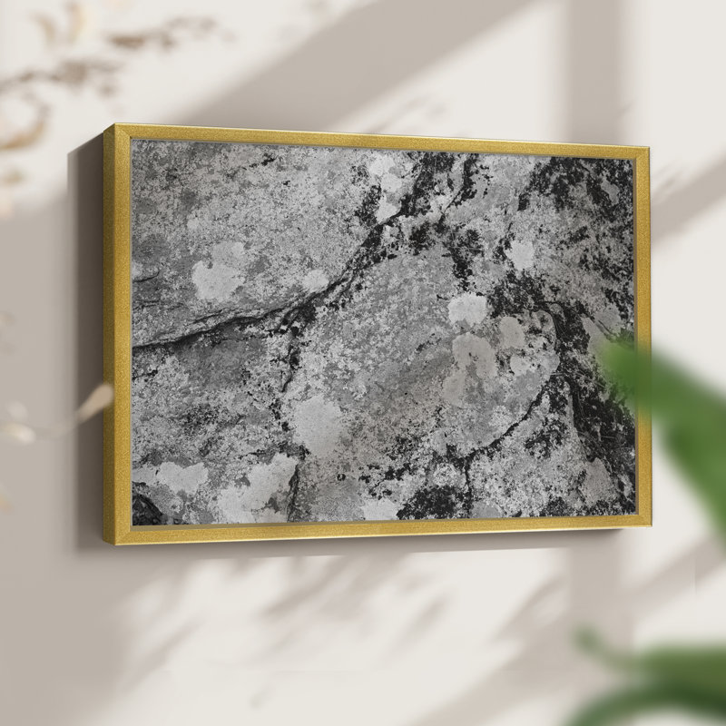Found Textures XII -Framed Print - Restickable, 11" H x 14" W