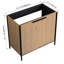 Meuble-lavabo autoportant de 36 po - Design ergonomique et amplement d'espace, charnières modernes en acier inoxydable, facile à nettoyer
