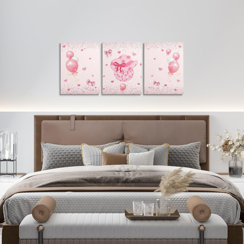 3 Piece Wrapped Canvas Wall Art