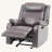 Mouzon Faux Leather Recliner-897613234