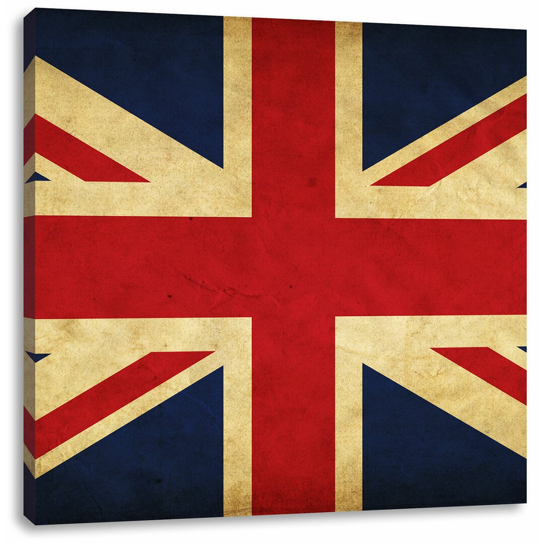 Leinwandbild Great Britain Flag Großbritannien Flagge