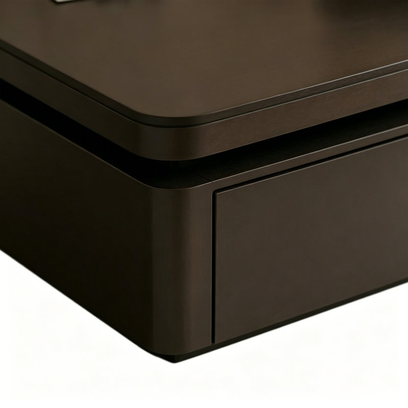 Table basse de luxe Italian Light, H 14,56 po x L 27,55 po x l 27,55 po