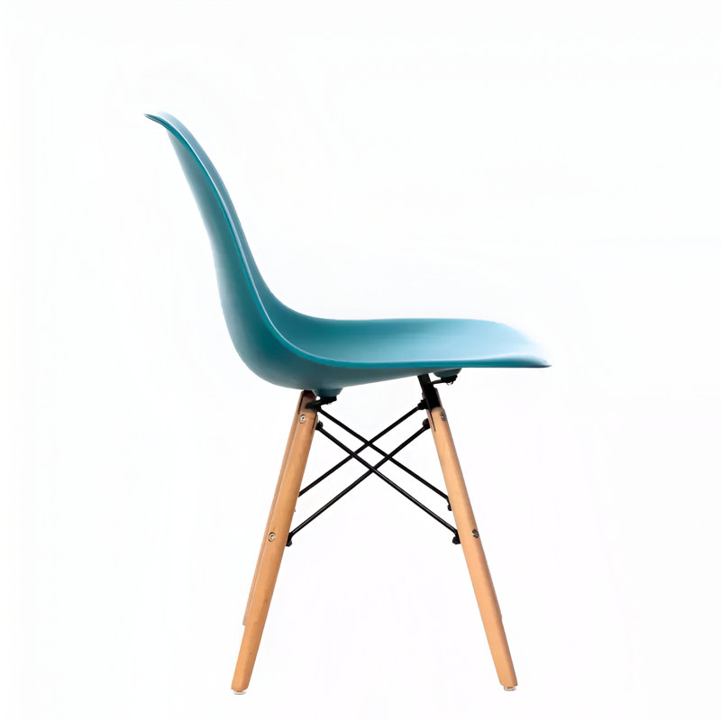 Chaise de salle à manger Gloria, Bleu sarcelle