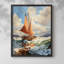 NAUTICAL Series CCCCXVI - Impression encadrée de qualité supérieure - Prêt à être accroché - Aucun clou requis-243496012-243496010