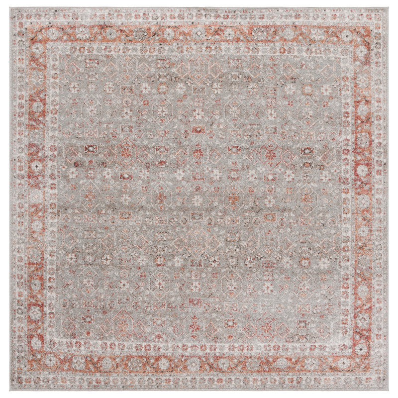 Joosten Vintage Tabriz Performance Oriental Rug, Round 6'7"