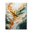 Abstraction organique orange et blanc - art abstrait très grand-99631013