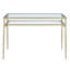 Irondale Glass Writing Desk