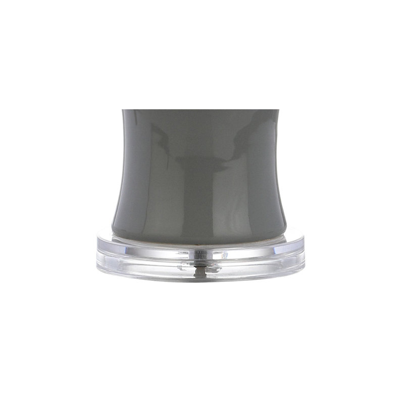 Lampe de table 27 po Hershman, Gris