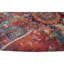 Hand Knotted Wool Area Rug in Red/Blue/Beige/Gray
