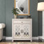 Armoire d'appoint 2 portes l 35,4 po avec tiroir et tablettes réglables Blaire-1814128481