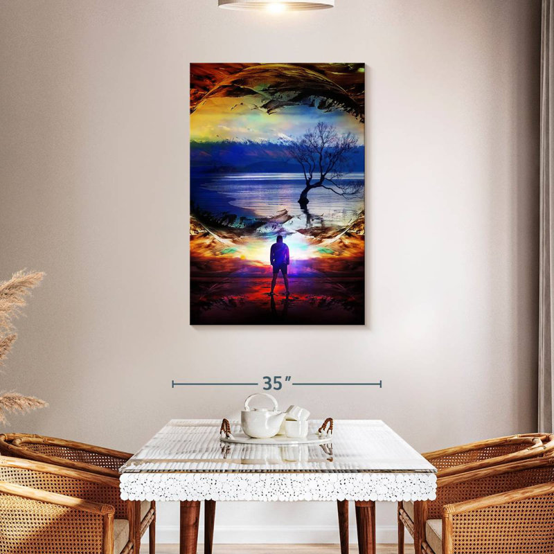 Kelan Edge Of Time, H 45 po x l 30 po