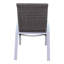 Fauteuil de terrasse empilable