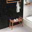 Asia Ascend 31" W Teak Shower Bench