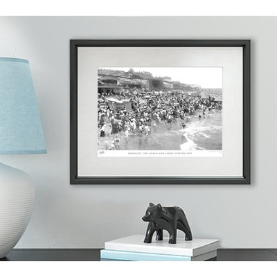 Ramsgate, The Beach And Sands Station 1907 by Francis Frith - Single Picture Frame Print