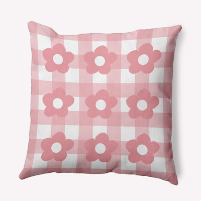 Coussin décoratif géométrique intérieur / extérieur en polyester