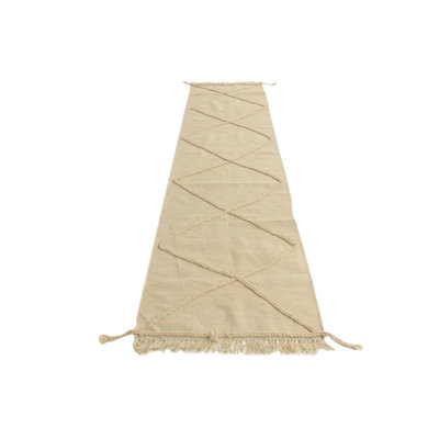 10 Ft Runner Pires Ivory Rug