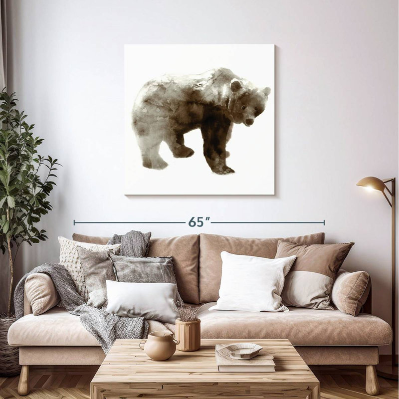Crowle Bear, 39" H x 39" W