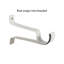 Tringle de rideau simple en plastique réglable-28892801-28961964