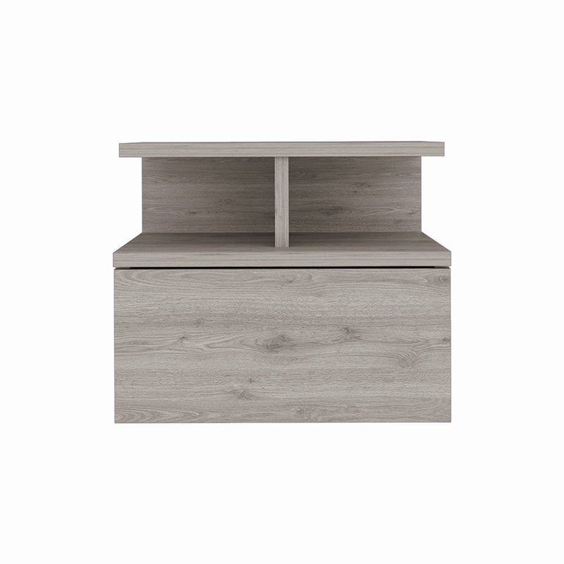Table de chevet Kathry, Gris