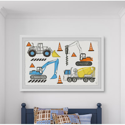 Kadin The Big Trucks - Print