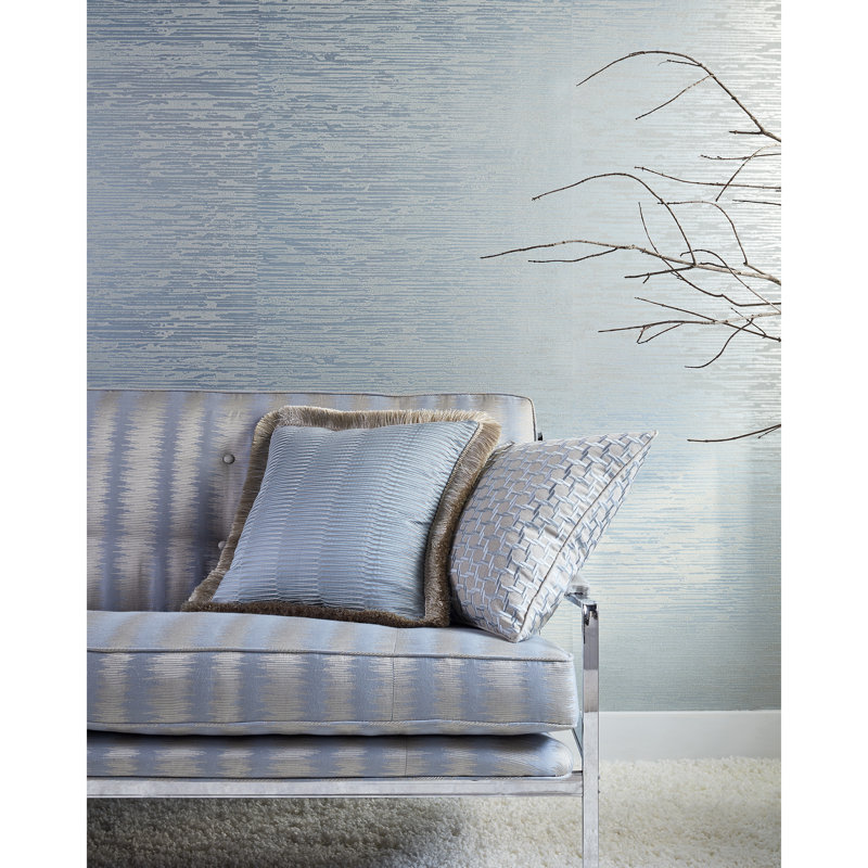 Modern Luxury Metallic Wallpaper Roll, Mineral