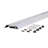36'' L End Cap in White