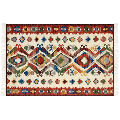 Richmute Southwestern Hand Woven Area Rug