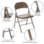 Double Braced Metal Folding Chair-1898137930