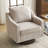 Chenille Living Room Swivel Barrel Accent Chair-1809112801