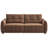 84.5" Loveseat Sofa with Tufted Feather Armrests, Sturdy Modern Couch for Living Room & Apartment-1429150563