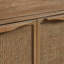 Commode d'appoint tissée 2 portes Palisades